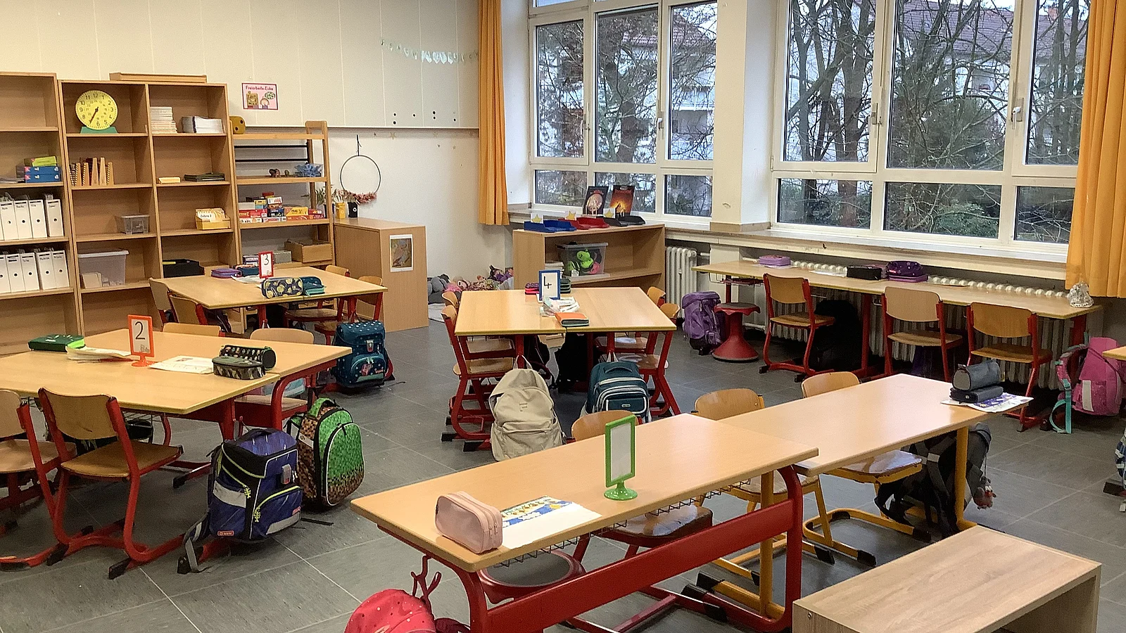 Foto des Raums der Klasse 2b